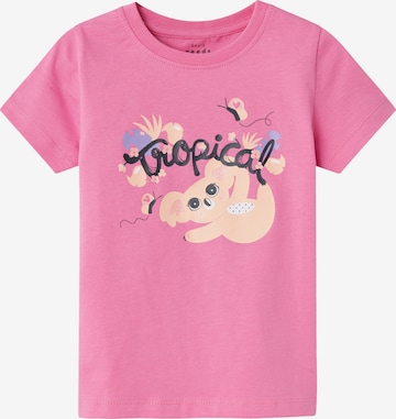 NAME IT T-Shirt 'VEEN' in Pink: predná strana