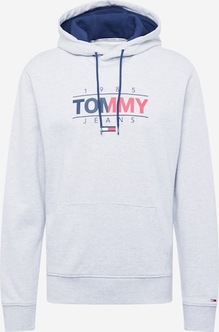 Tommy Jeans Sweatshirt 'Essential' in Grey: front