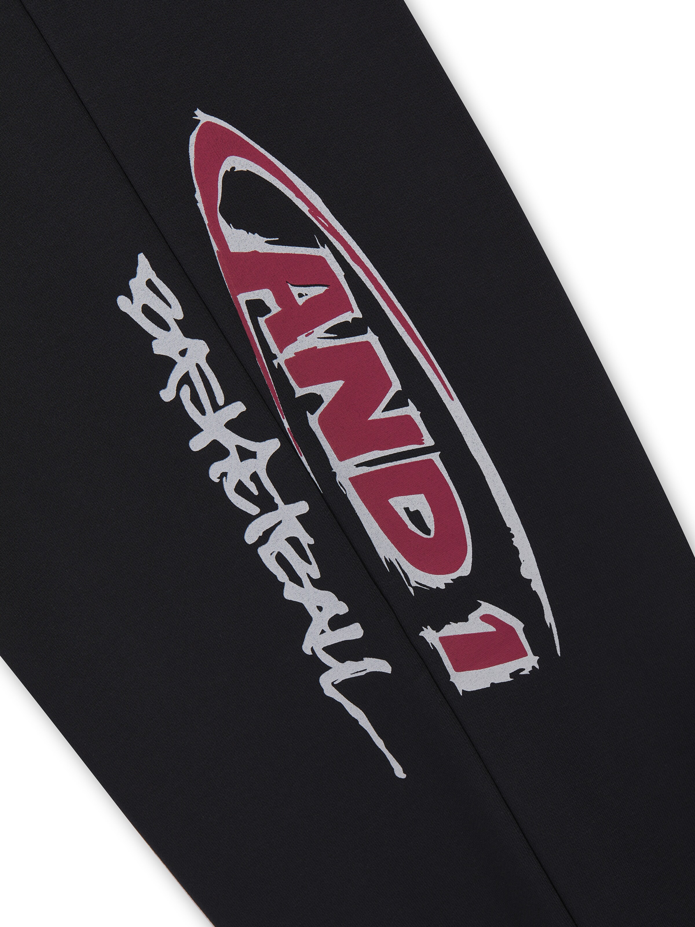 Effilé Pantalon AND1 en noir