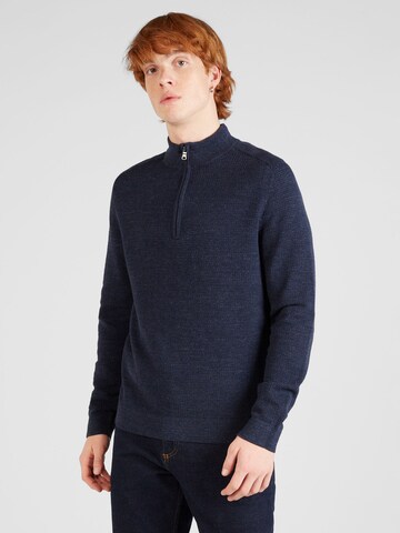 Pullover di OLYMP in blu: frontale