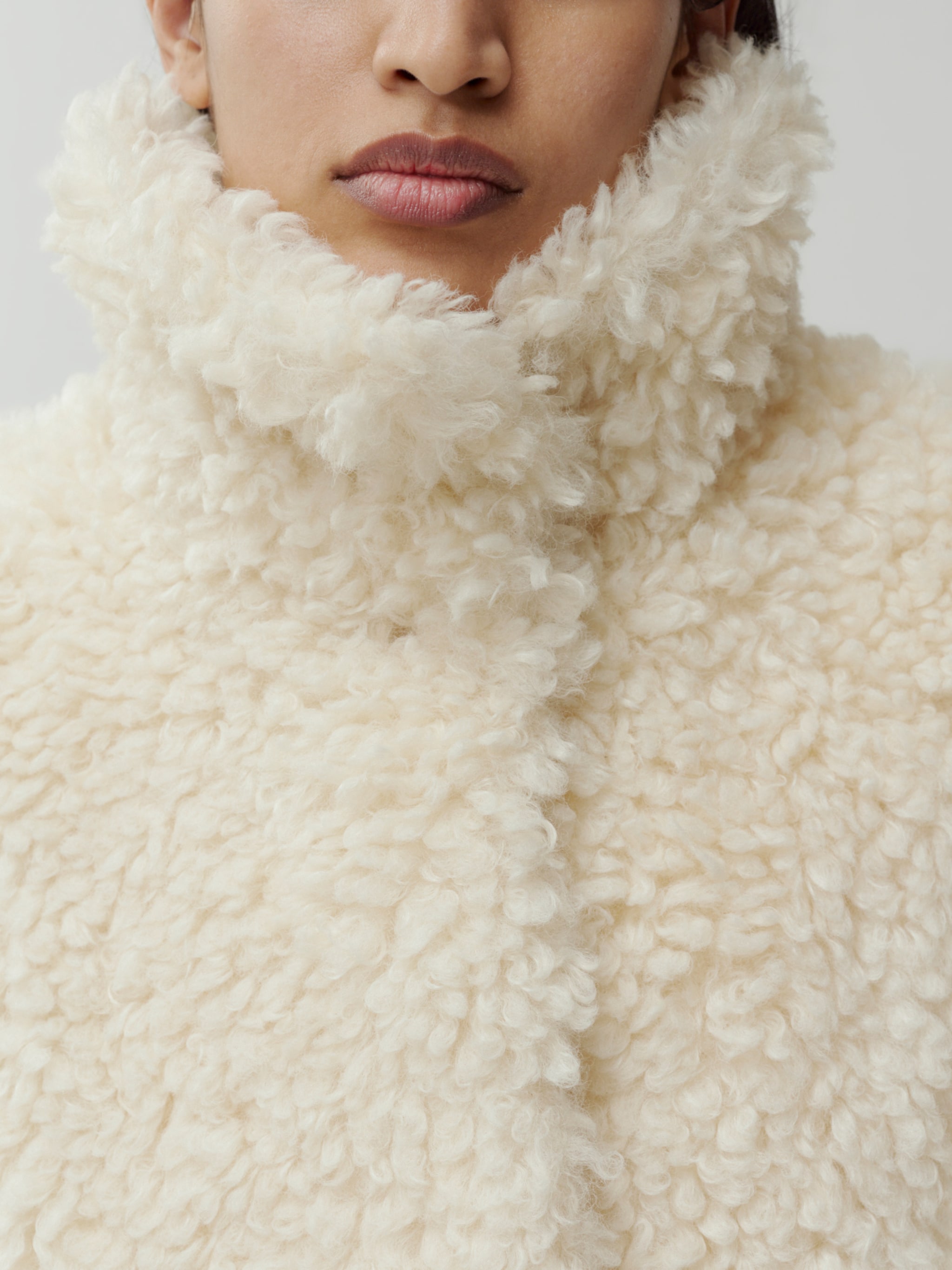EDITED Produits Manteau mi-saison 'Poloma' écru