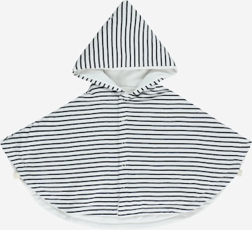 PETIT BATEAU Bathrobe in Black: front