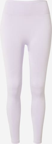 ONLY PLAY Slimfit Spodnie sportowe 'SALLI' w kolorze fioletowy: przód