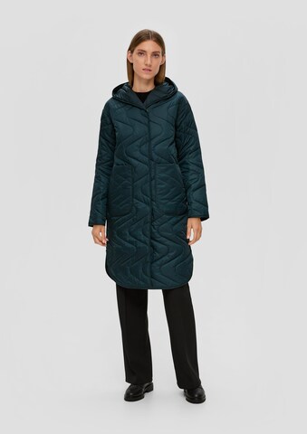 s.Oliver BLACK LABEL Between-Seasons Coat in Green