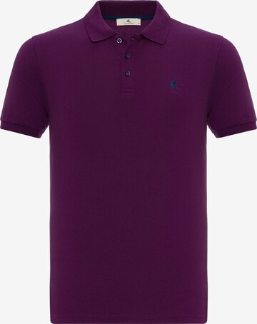 T-Shirt Daniel Hills en violet : devant