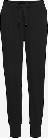 Regular Pantalon de sport VENICE BEACH en noir : devant