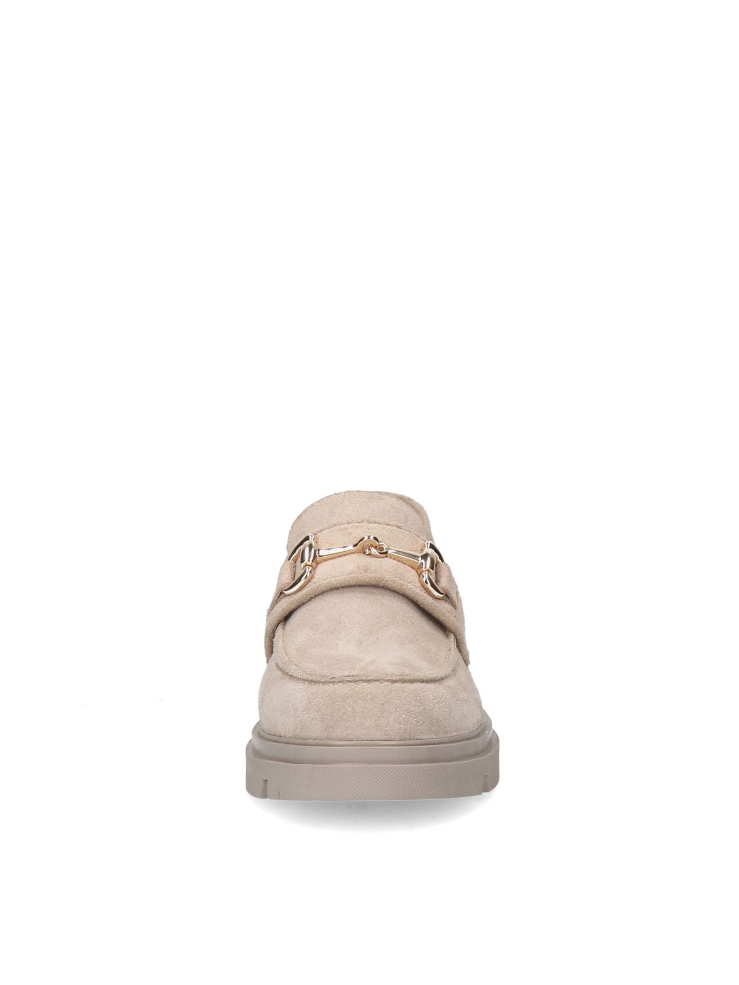 MANFIELD Classic Flats in Grey