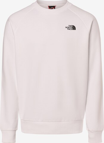 THE NORTH FACE Sweatshirt in White: front