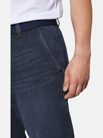 Charles Colby Loosefit Jeans in Blau