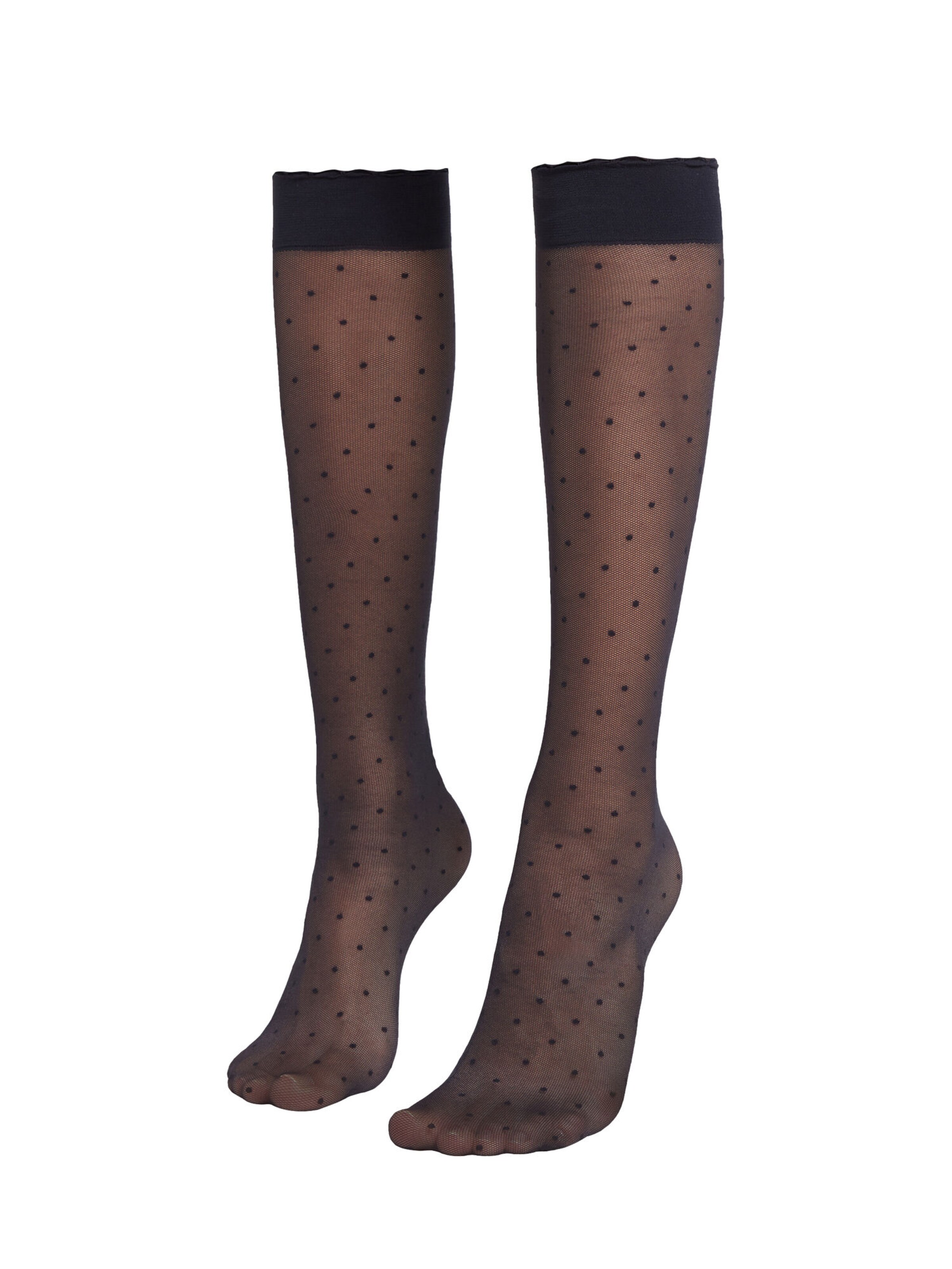 CALZEDONIA Kniestrümpfe in Blau: Vorderseite