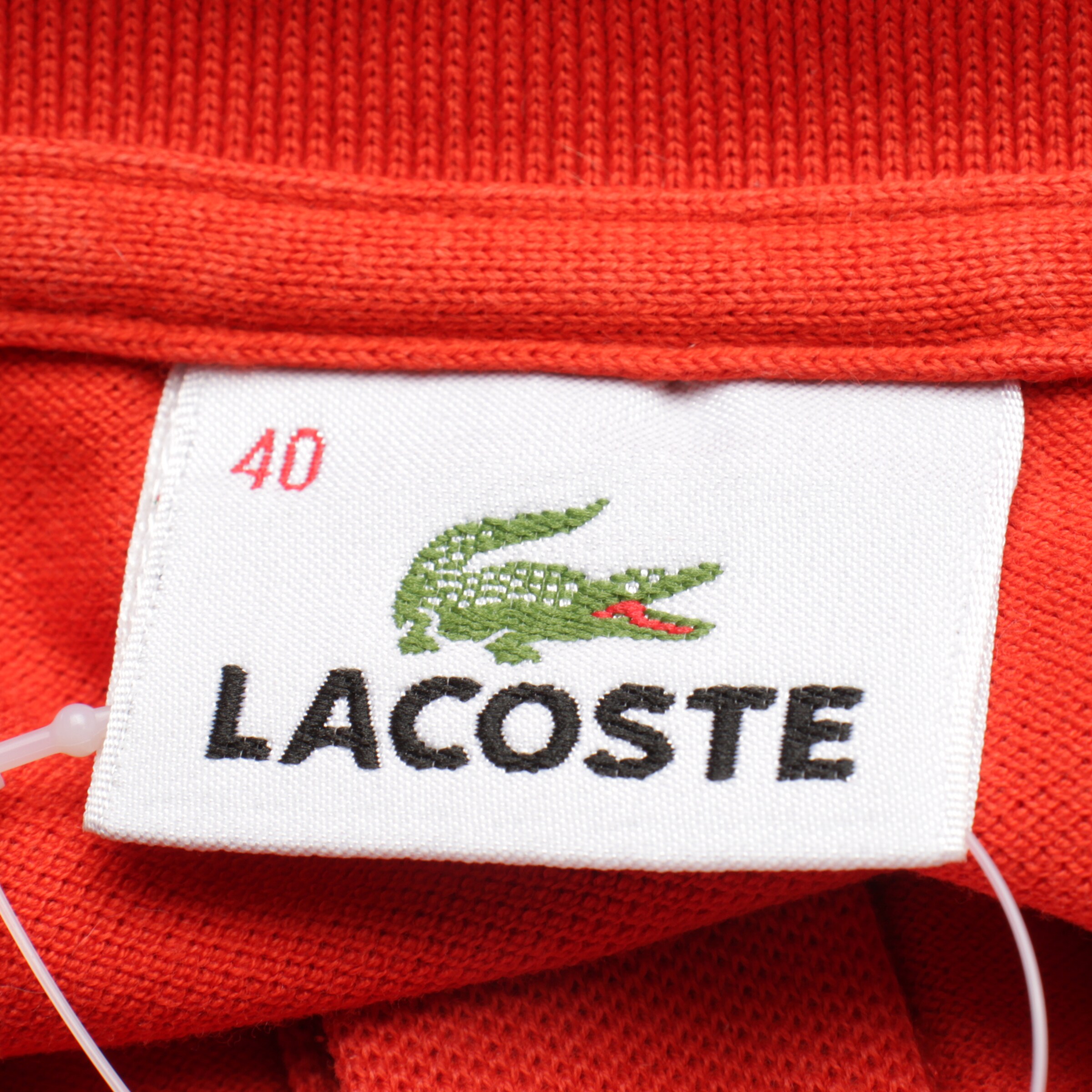 LACOSTE Top & Shirt in M in Red