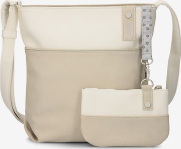 ZWEI Handbag 'Jana J10' in Beige: front