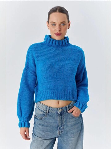 Pullover di MixRay in blu: frontale