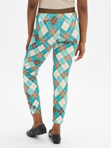 Skinny Leggings 'Sofia' Marc Cain en bleu
