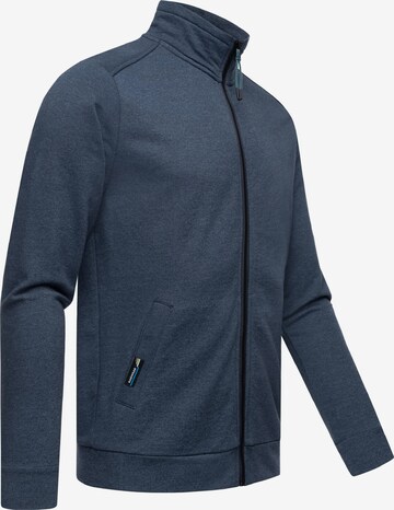 Ragwear Zip-Up Hoodie 'Miet' in Blue