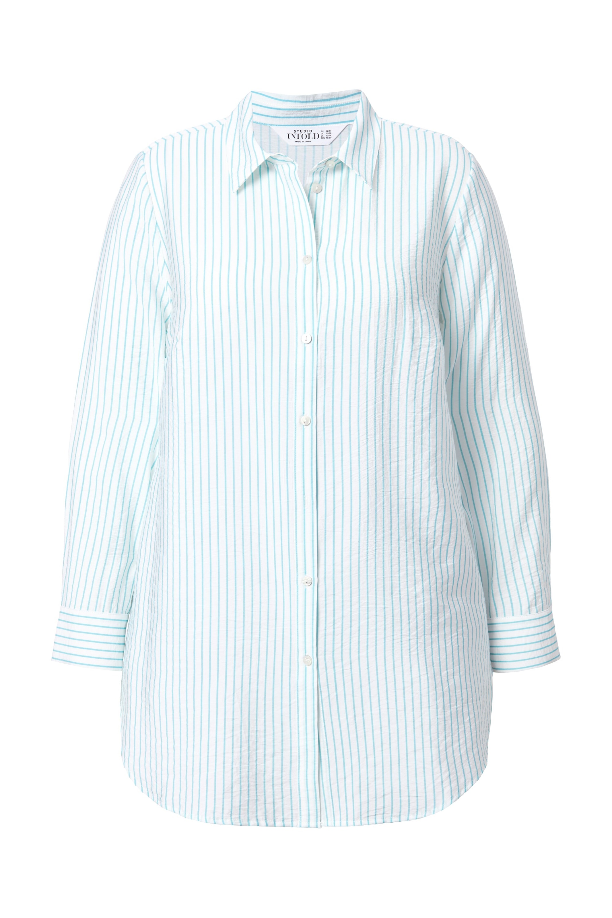 Studio Untold Blouse in Blue: front