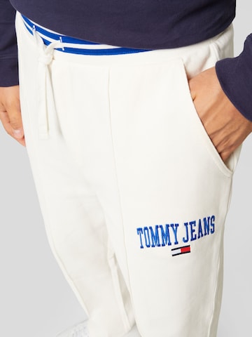 Loosefit Pantaloni di Tommy Jeans in bianco