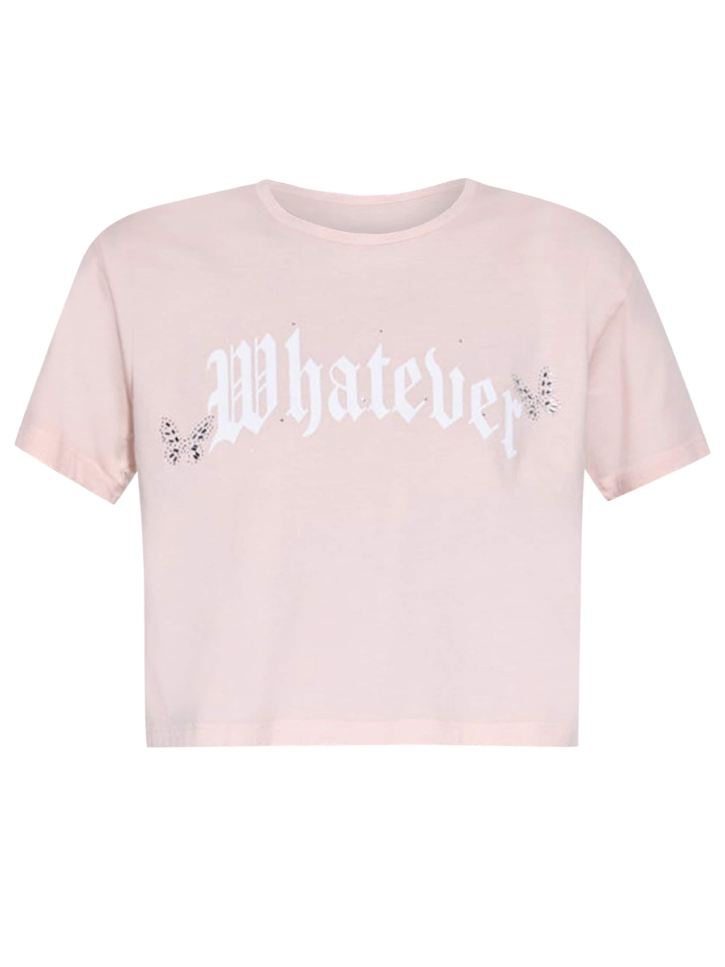T-shirt No Matter What en rose : devant