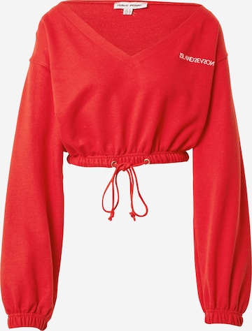 Public Desire Sweatshirt in Rood: voorkant