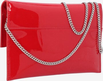 PATRIZIA PEPE Clutch 'Fly Glossy' in Rood