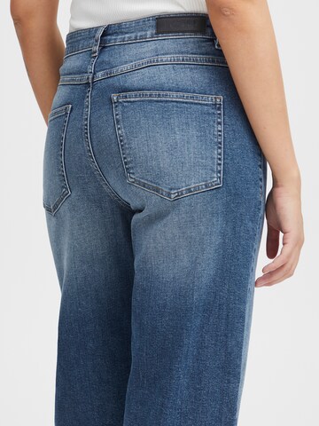 ICHI Loosefit Jeans 'WIGGY' i blå