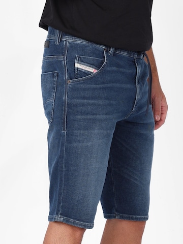DIESEL Slim fit Jeans 'D-Krooshort R69ZW Light & Superstretch JoggJeans' in Blue