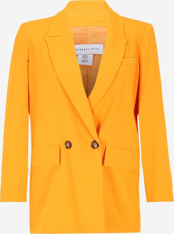 Blazer Warehouse Petite en orange : devant