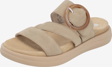 REMONTE Pantolette in Beige: Vorderseite