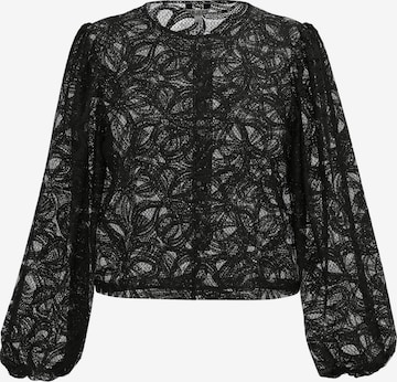 OBJECT Pusero 'OBJROSE' värissä musta: etupuoli