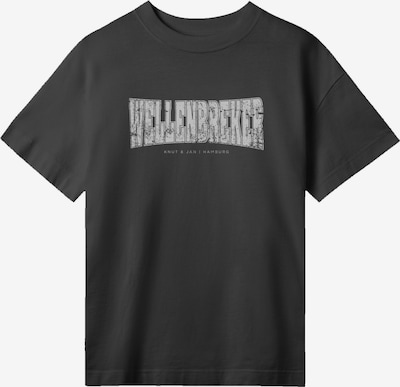 F4NT4STIC T-Shirt 'Knut & Jan Hamburg ' in schwarz / weiß, Produktansicht