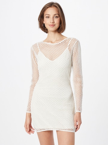 AllSaints - Vestido de cocktail 'Rosalie' em branco: frente