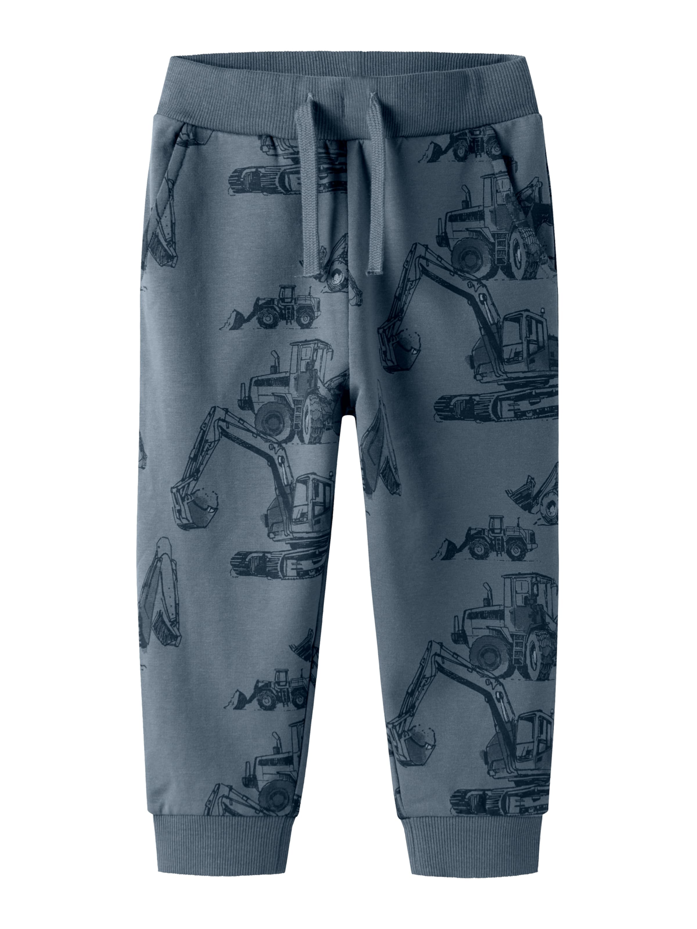 NAME IT Zwężany krój Spodnie 'NMMSTORM' w kolorze niebieski: przód