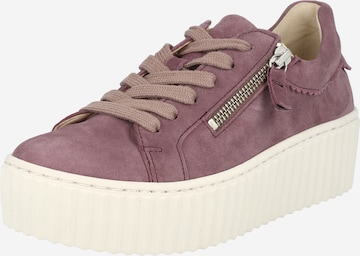GABOR Sneakers in Purple: front
