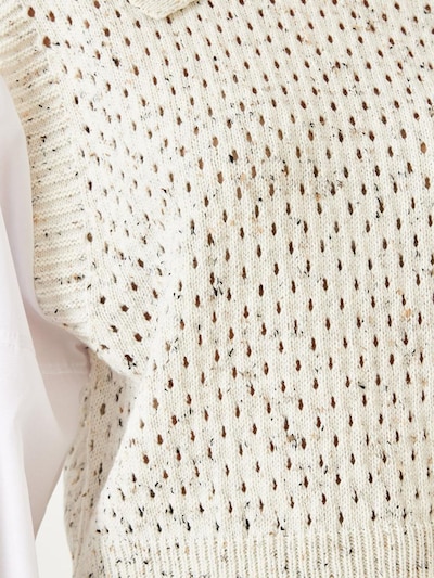 Bianco Lucci Pullover em champanhe / branco, Vista do artigo