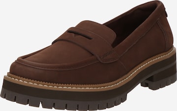 TOMS Loafer 'CARA' värissä ruskea: etupuoli