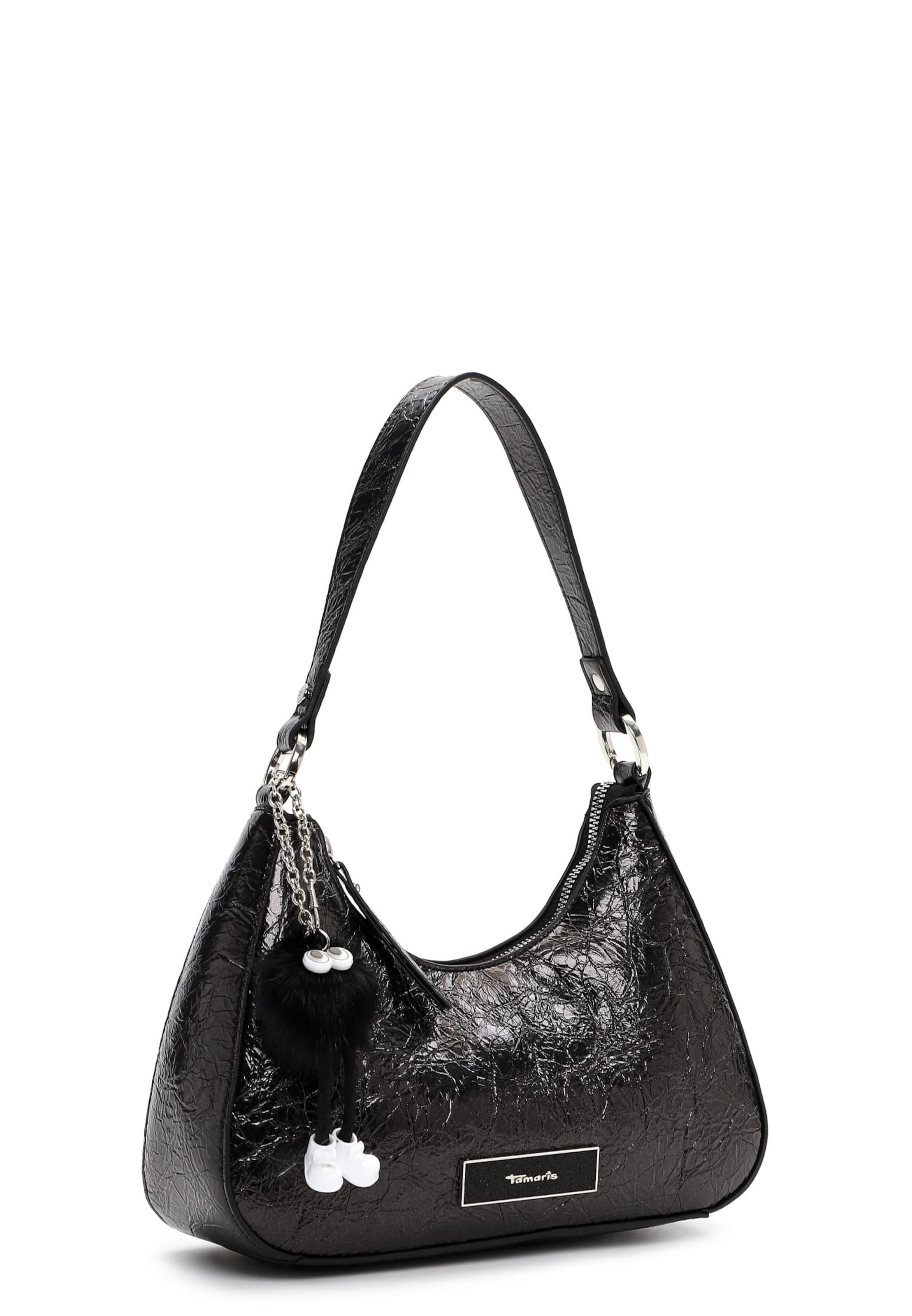 Poche ventrale 'Gilla' Tamaris en noir