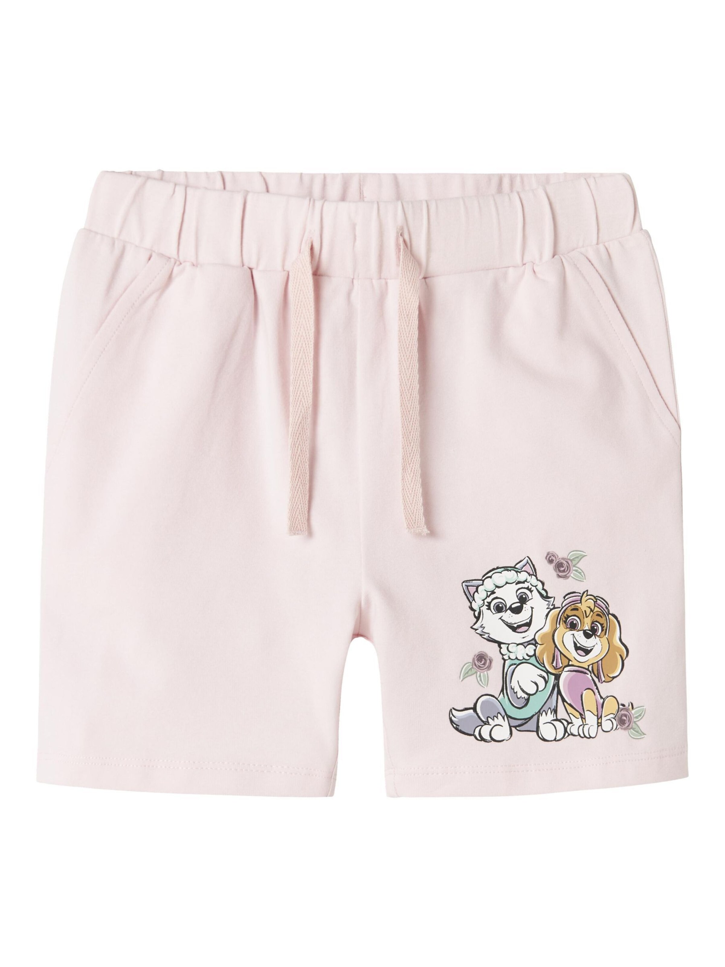 NAME IT Regular Trousers 'Paw Patrol' in Pink: front