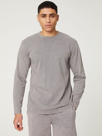 T-Shirt 'Chris' DAN FOX APPAREL en gris : devant