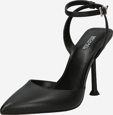 MICHAEL Michael Kors Γόβες slingback 'IMANI' σε μαύρο: μπροστά