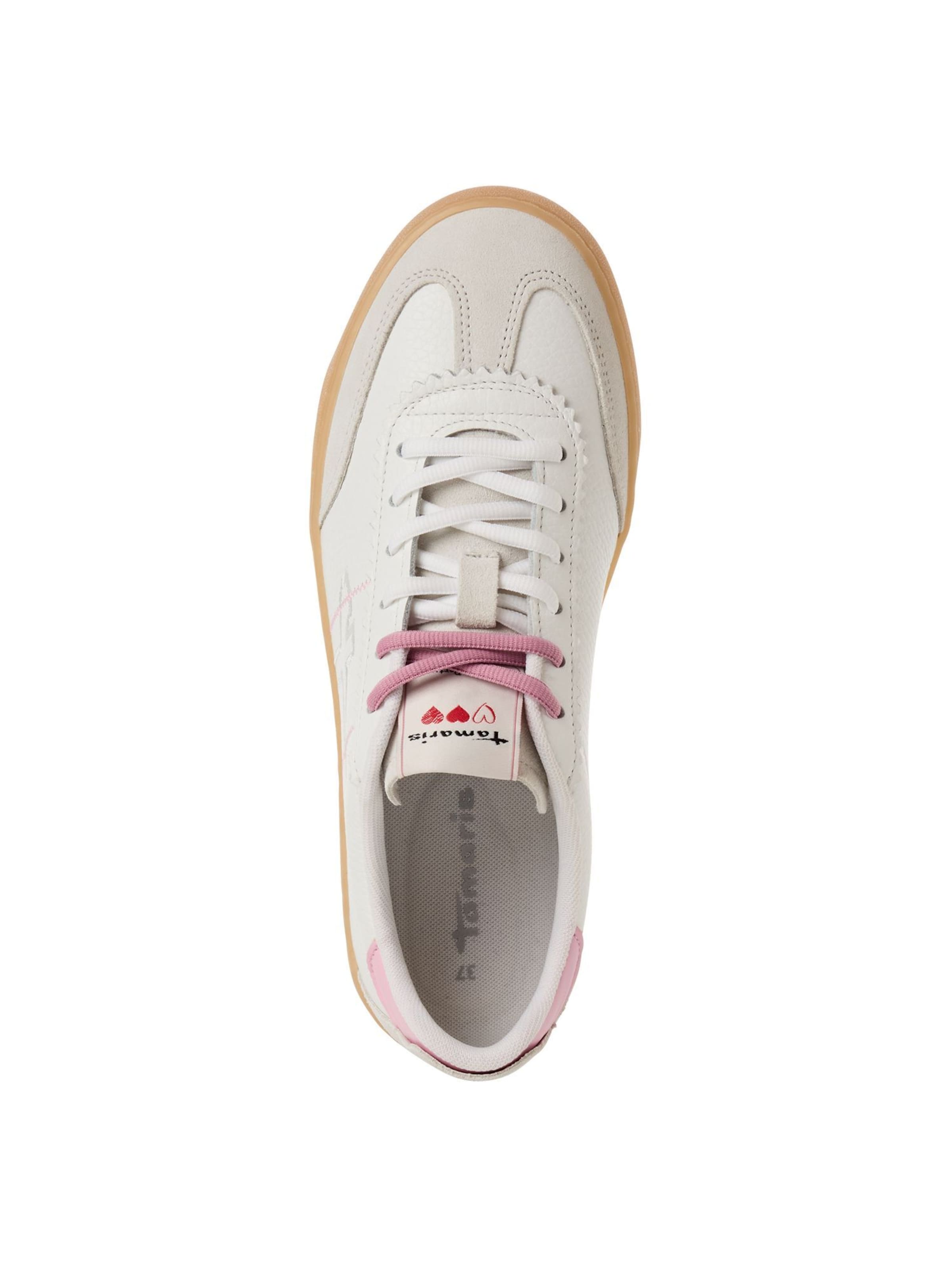 Baskets basses Tamaris en blanc