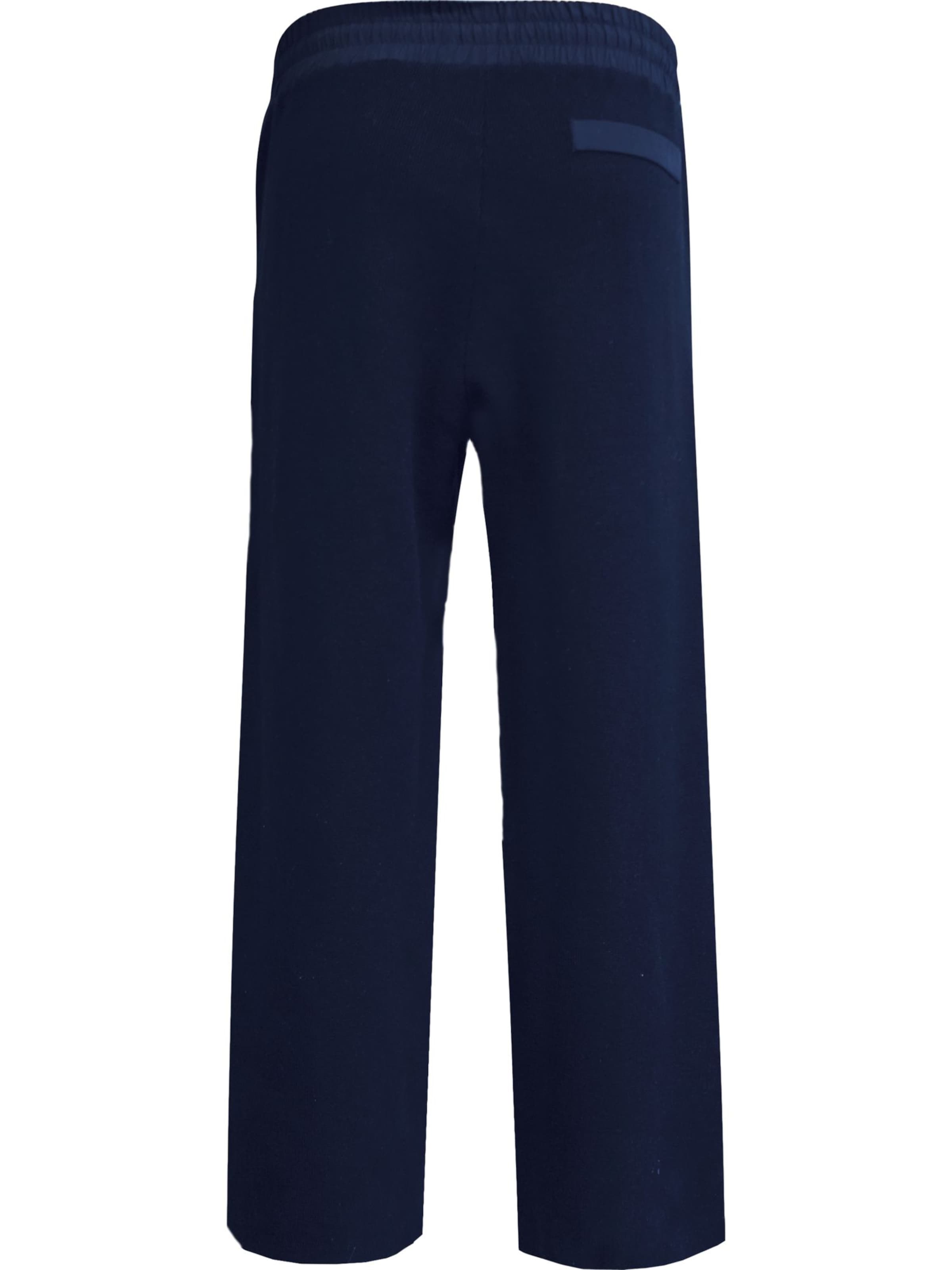 Carlo Colucci Loose fit Trousers in Blue