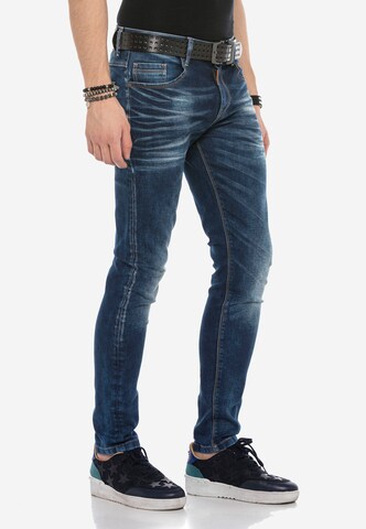 CIPO & BAXX Slimfit Jeans in Blauw