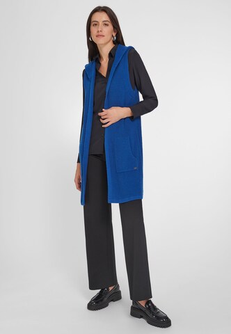 Emilia Lay Gebreid vest in Blauw