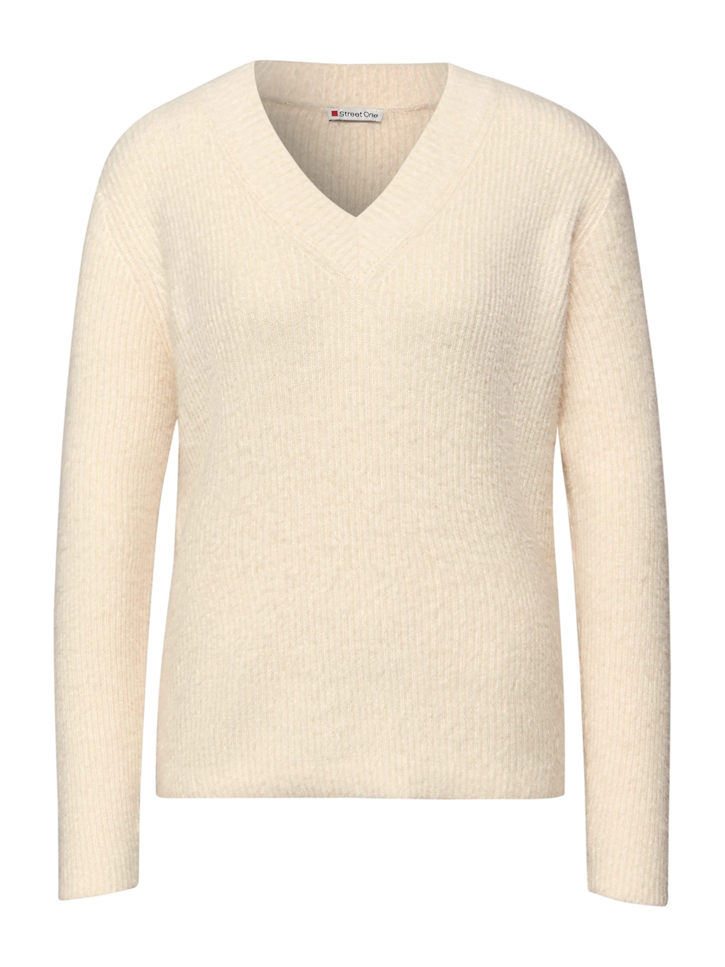 STREET ONE Sweater in Beige: front