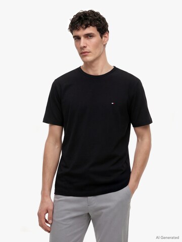 TOMMY HILFIGER Shirt 'PERFORMANCE' in Black: front