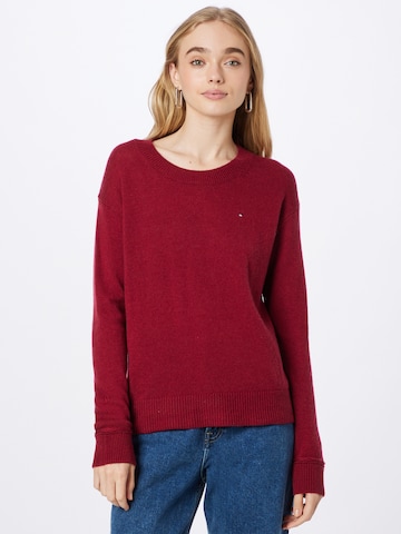 TOMMY HILFIGER Sweater in Red: front