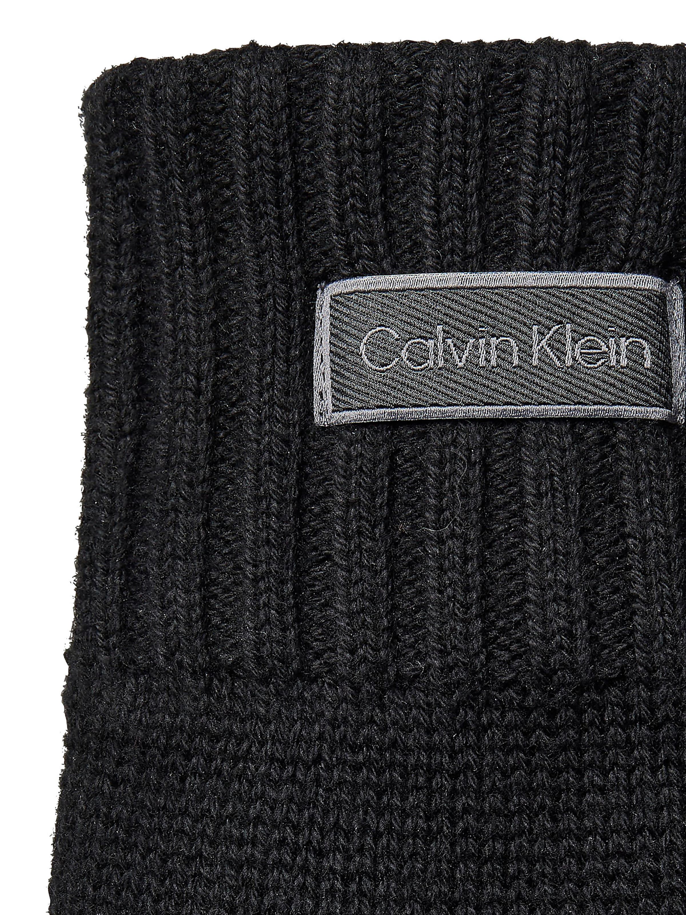 Calvin Klein Full Finger Gloves in Black