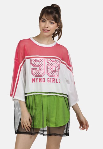 myMo ATHLSR Shirt in Zwart: voorkant