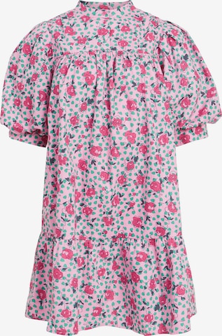 VILA Košeľové šaty 'Nuta' - ružová: predná strana