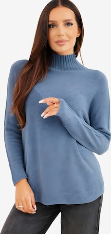 Lumera Pullover in Blau: Vorderseite